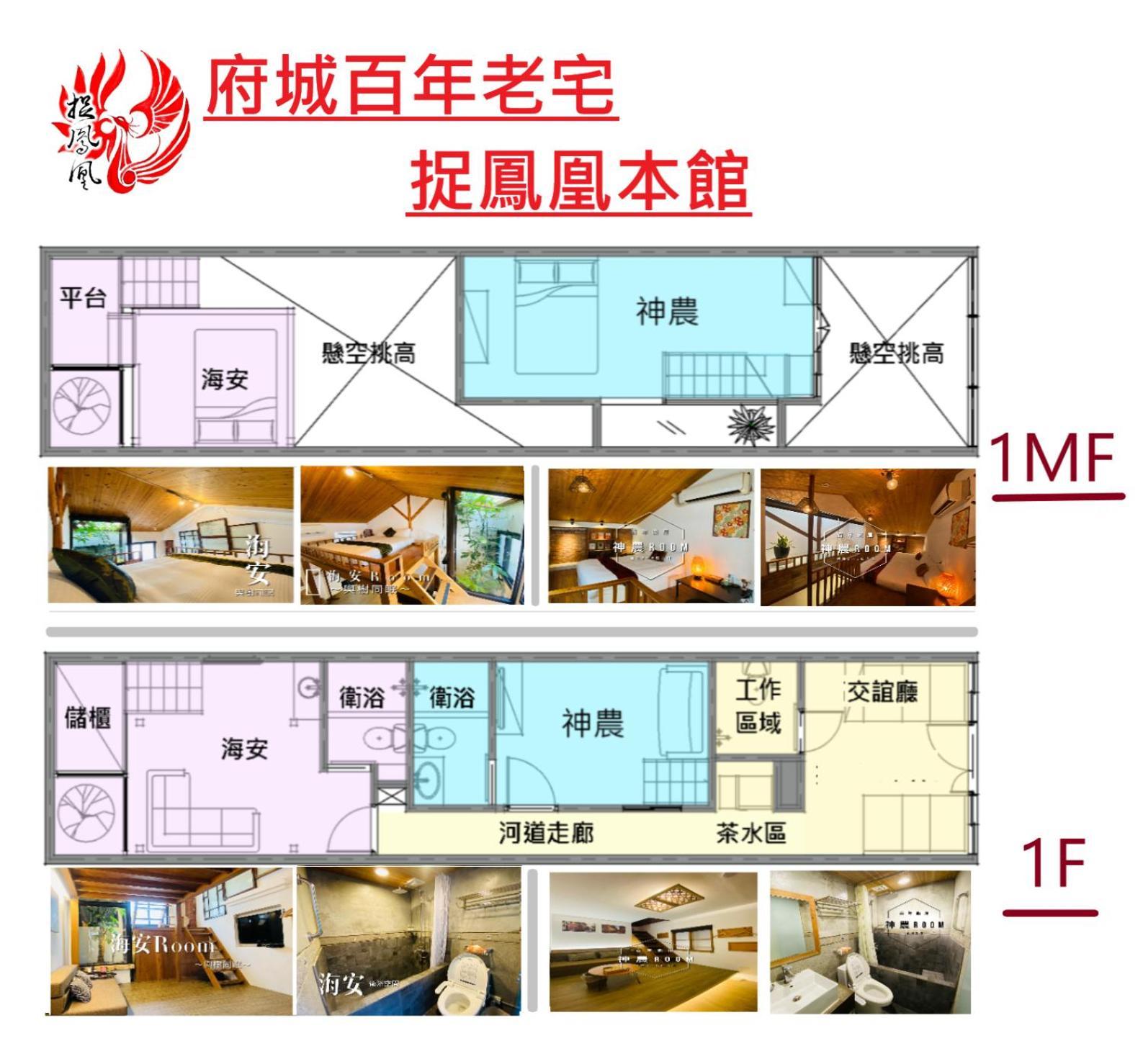 捉鳳凰 台南百年老宅包棟導覽民宿系列catchphoenix Centennial Guesthouse Εξωτερικό φωτογραφία